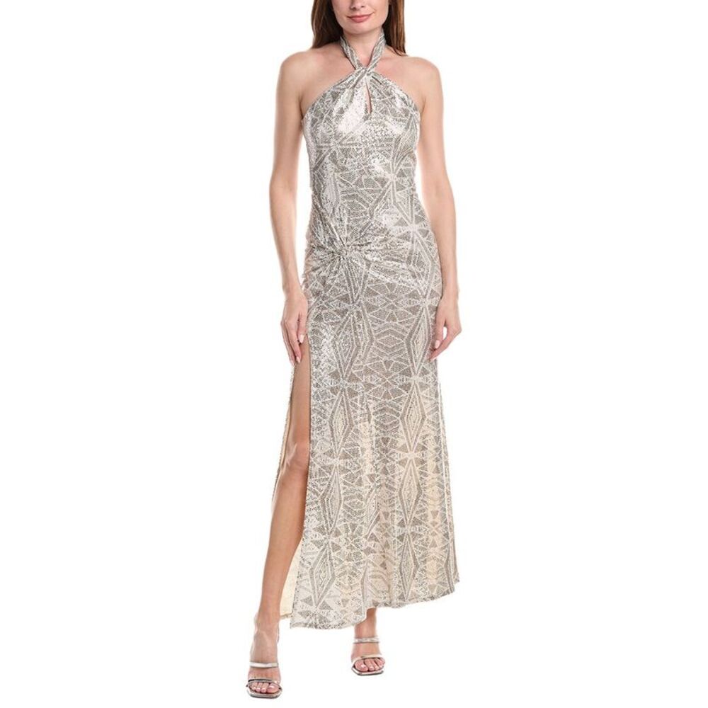 Issue New York Womens  Sequin Maxi Dress